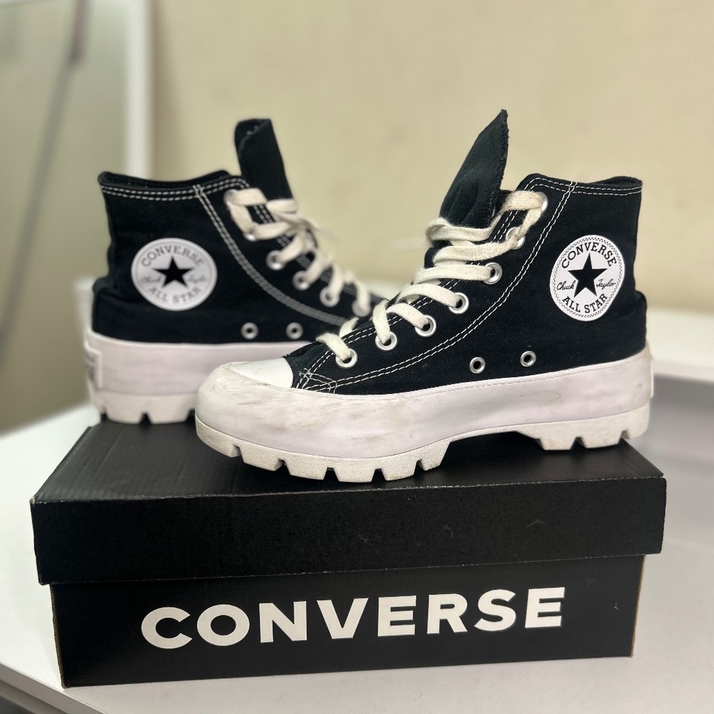 Platform high top Converse